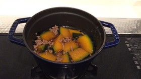 かぼちゃのそぼろ煮★幼児食にも◎