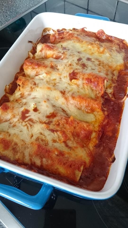 ホワイトチキンエンチラーダスロークッカーキャセロールのレシピ