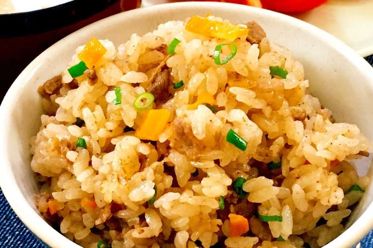 簡単 母直伝 幸せおこげのお肉ご飯 レシピ 作り方 By Cocon3 クックパッド 簡単おいしいみんなのレシピが375万品