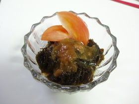 超簡単♪ヘルシー梅酢もずく☆