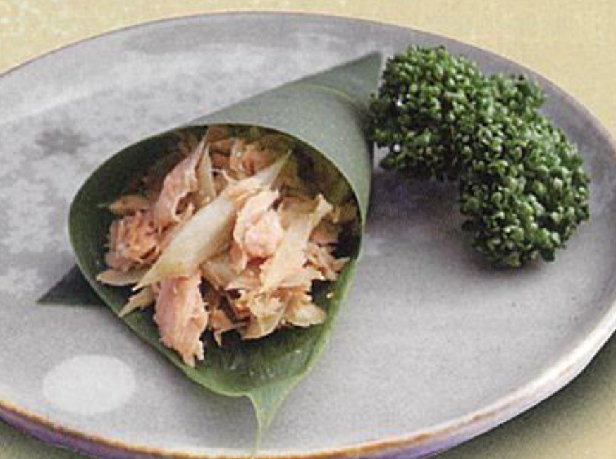 秋鮭の味噌ごぼうの画像