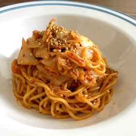 簡単 キムチ焼きそば