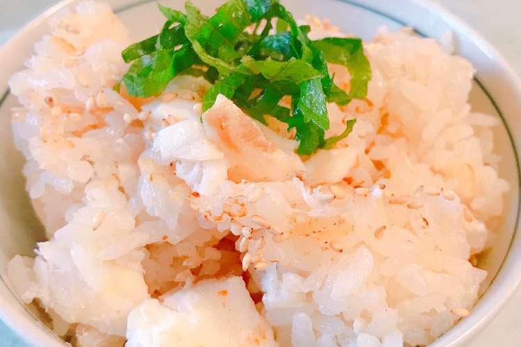 残った刺身で 簡単な鯛めし レシピ 作り方 By かっちゃん杉 クックパッド 簡単おいしいみんなのレシピが354万品