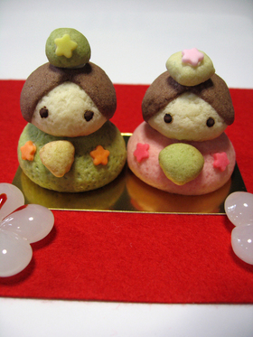 * クッキーで✿おひなさま *
