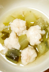 ふわふわえび団子スープ(9～11ヵ月)