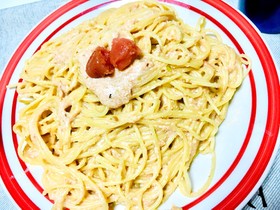 彼氏に作る♡明太クリームパスタ