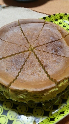 FPで作るかぼちゃチーズケーキ