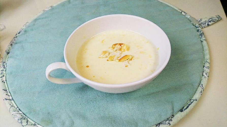 ダマの出来ないコーンクリームスープの画像