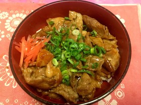 市販の焼肉のタレで簡単豚肉スタミナ丼