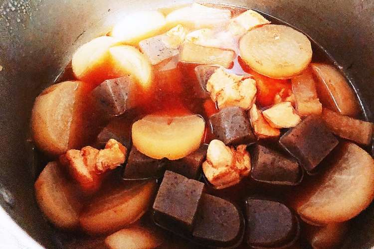 だしつゆで 鶏肉と大根の簡単煮物 レシピ 作り方 By しおちゃん0511 クックパッド