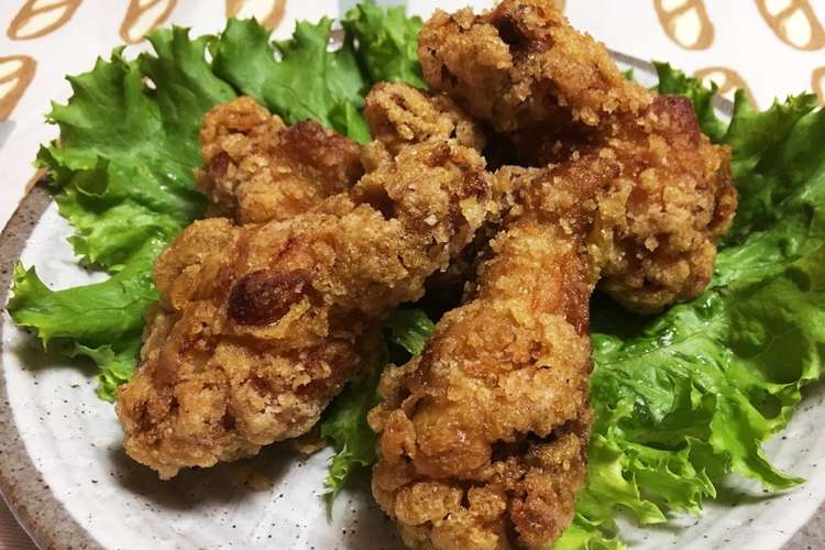 新潟の鶏手羽元唐揚げ ガーリックカレー味 レシピ 作り方 By Sunsunよっぴい クックパッド 簡単おいしいみんなのレシピが354万品