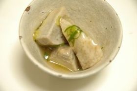 揚げ里芋のあんかけ