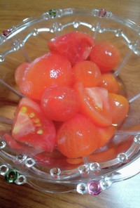 トマトの酢の物