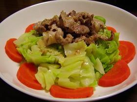 豚肉と温野菜のおかずサラダ