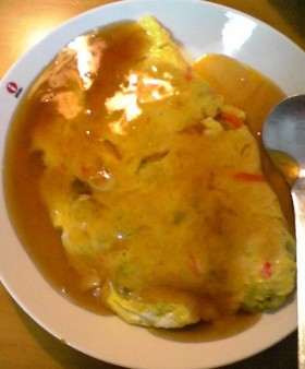 かに玉風♪甘酢あんかけ卵焼き