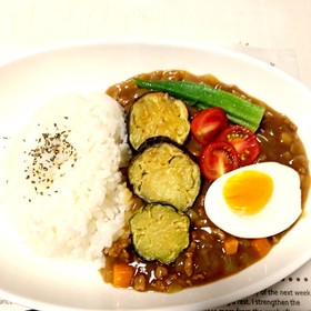 ナスオクラトマトde夏野菜カレー☆
