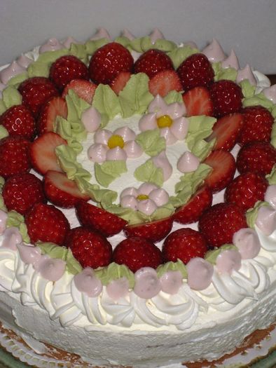'08 ひなまつりのケーキの写真