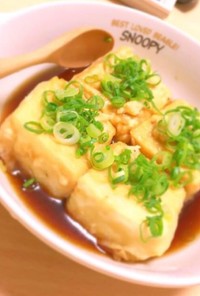 フライパンで簡単☆揚げ出し豆腐