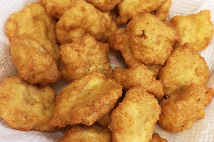 幼児にも 豆腐でふんわり チキンナゲット レシピ 作り方 By びびあん クックパッド 簡単おいしいみんなのレシピが352万品