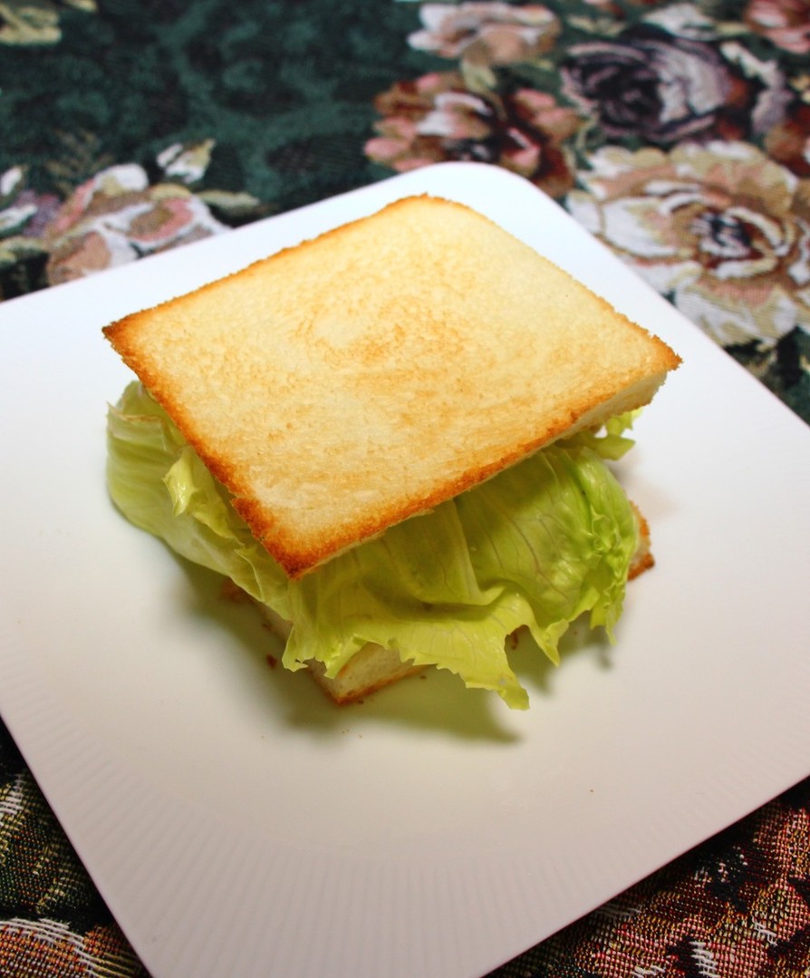 簡単、和がらし入りシウマイのサンドイッチの画像