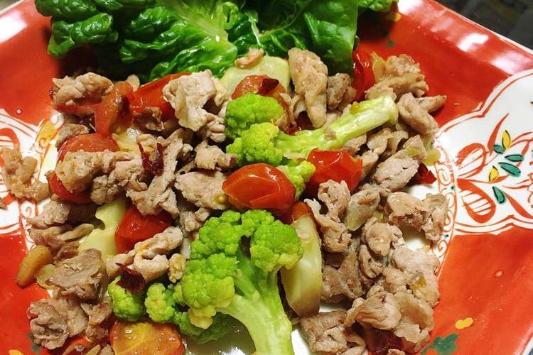 豚肉とカリフラワーのニンニク炒め レシピ 作り方 By Mikan 25 クックパッド