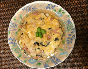 《腸活》浅漬け白菜の天津飯風