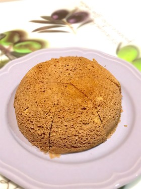 レンジで簡単♫ふわふわおから蒸しパン