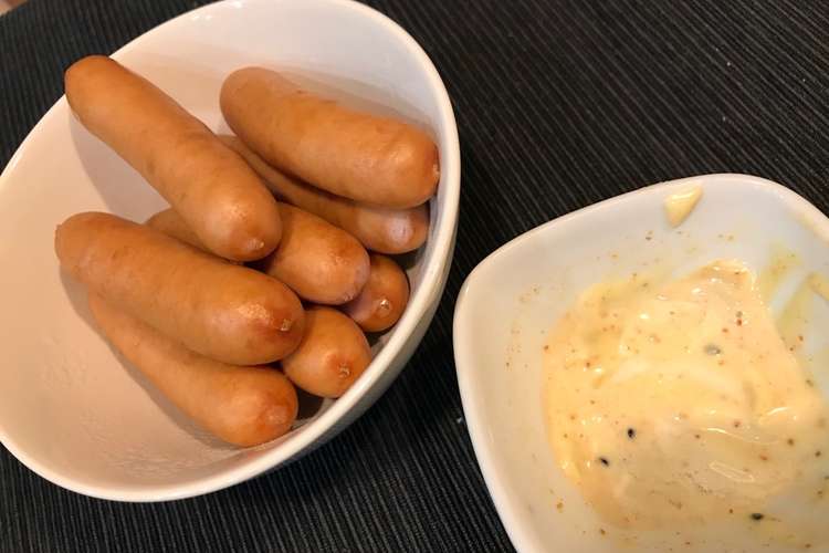 ウィンナーに付けるおつまみソース レシピ 作り方 By Naamiiik クックパッド
