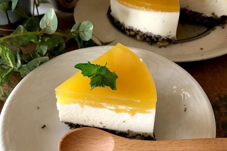 マンゴー レアチーズケーキ レシピ 作り方 By クックloveまま クックパッド 簡単おいしいみんなのレシピが349万品