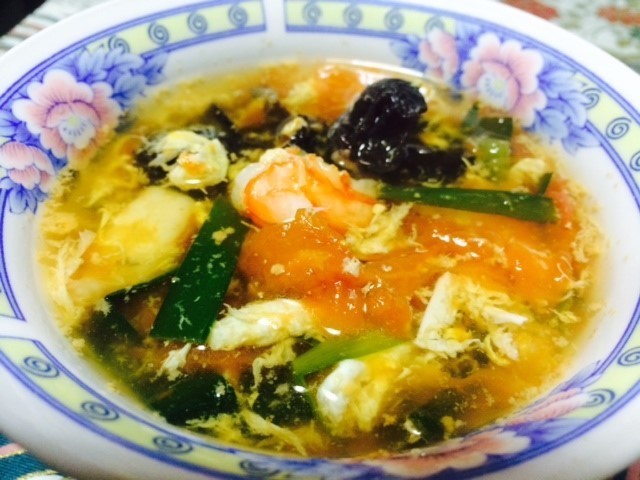 サンラータン(中華風スープ)の画像