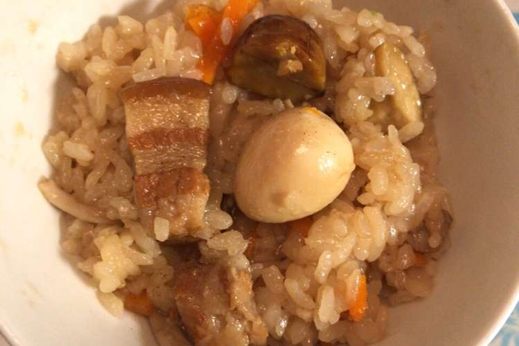 中華街のゴージャスちまきご飯 レシピ 作り方 By Lomi2 クックパッド