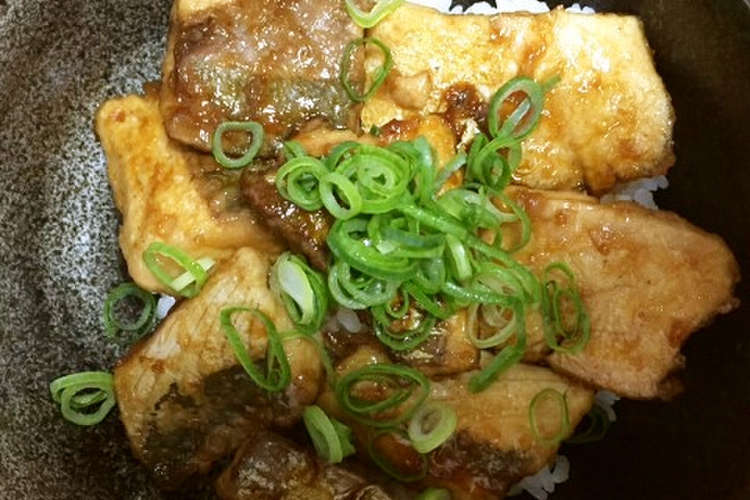 ツバスの甘辛丼 レシピ 作り方 By アングラーズ 公式 クックパッド