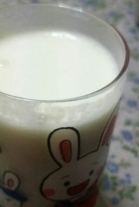 冷凍バナナヨーグルト牛乳