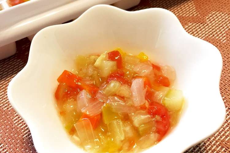 夏野菜ラタトゥイユ 離乳食中期 レシピ 作り方 By 姫と凛とあ のママ クックパッド 簡単おいしいみんなのレシピが360万品