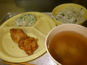チキンのあまずかけ
