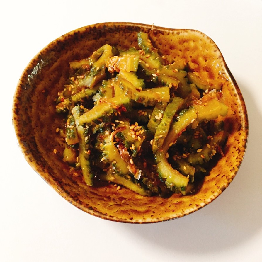 ご飯が進む♬ ゴーヤの佃煮の画像