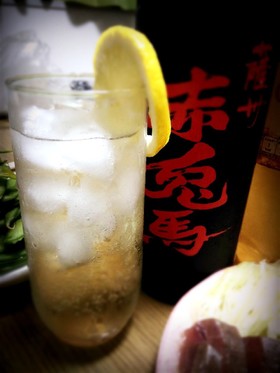 ♡芋焼酎ジンジャー割り♡