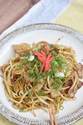 カレーソース焼きそば