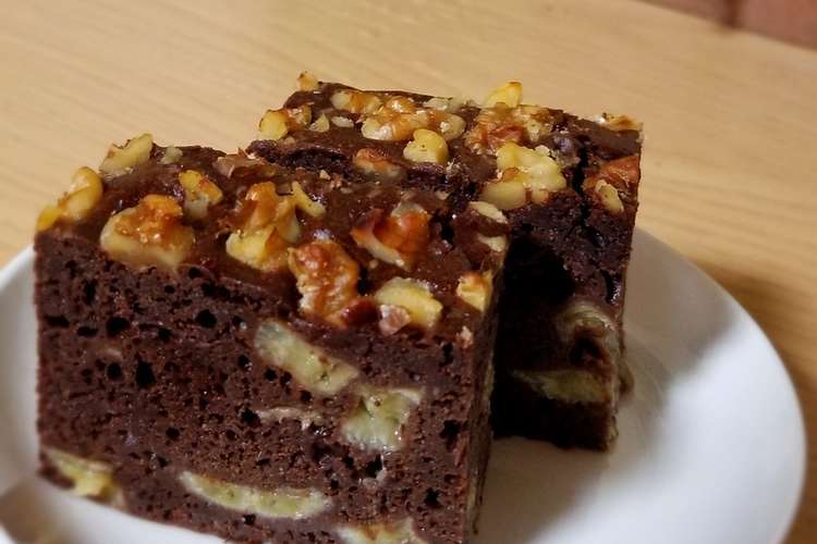 ひんやりビターチョコバナナケーキ レシピ 作り方 By Pear C クックパッド