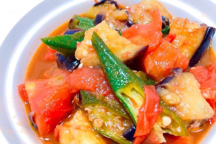 夏バテ 夏野菜のスタミナ炒め 簡単 レシピ 作り方 By はらみ クックパッド 簡単おいしいみんなのレシピが350万品