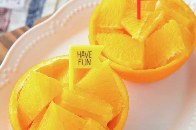 パーティにも 食べやすいオレンジの切り方 レシピ 作り方 By まこりんとペン子 クックパッド 簡単おいしいみんなのレシピが350万品