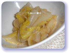 すし酢de白菜の甘酢漬け