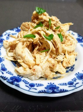 手作りゴマペーストで簡単バンバンジーだれ