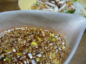 ポン酢と香味野菜の中華風ドレッシング