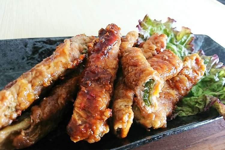 肉巻きゴーヤスティック レシピ 作り方 By まどりん31 クックパッド