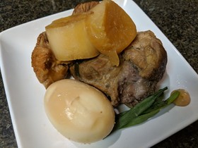 Staubで豚バラの角煮