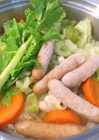 ポトフ風 野菜いっぱいスープ 