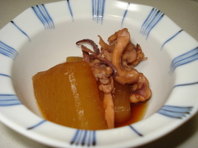 イカゲソと大根の甘ウマ煮☆