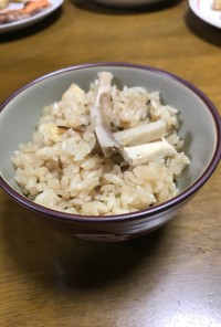 ニセ松茸の炊き込みご飯