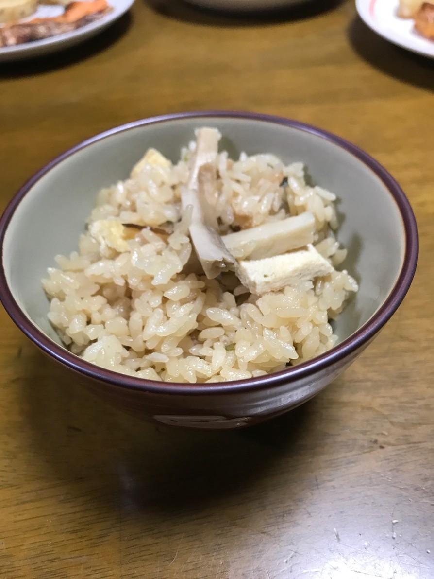 ニセ松茸の炊き込みご飯の画像